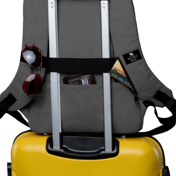 Zoozie Bags 2822 Bolsa para Portátil Resistente al Agua hasta 15.6 Pulgadas, 25-30L Gris